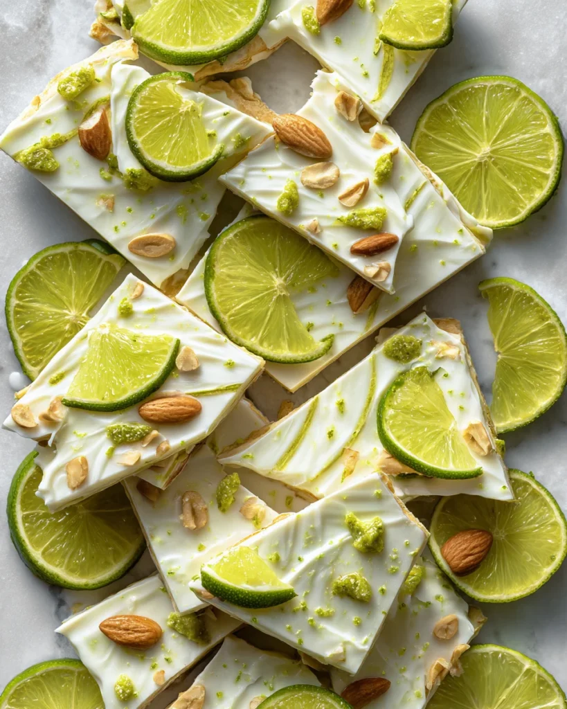 Key Lime Pie Yogurt Bark