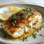 Lemon Garlic Butter Cod