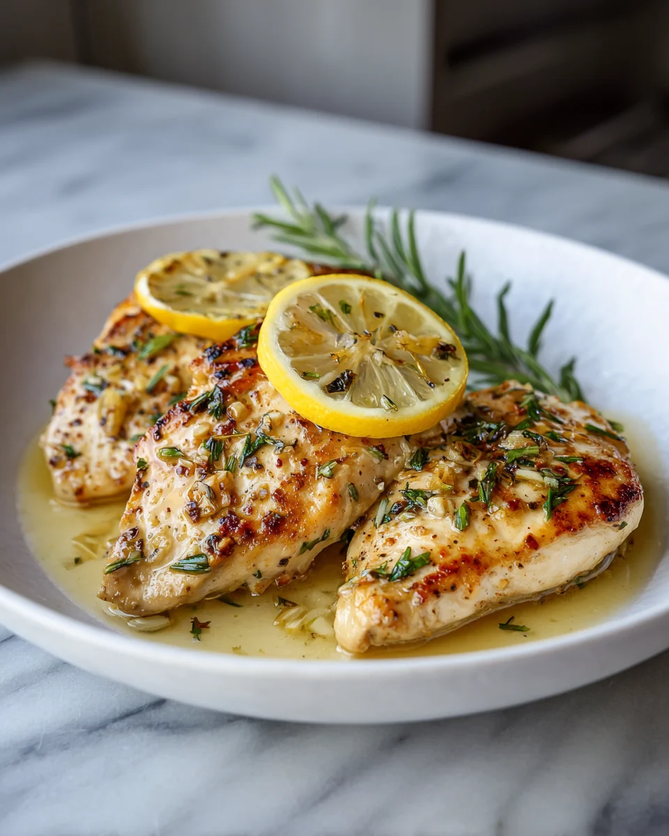 Lemon Garlic Chicken Recipe