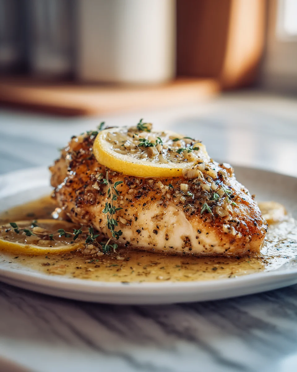 Lemon Garlic Chicken Recipe