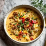 Loaded Cheeseburger Soup: A Hearty Recipe