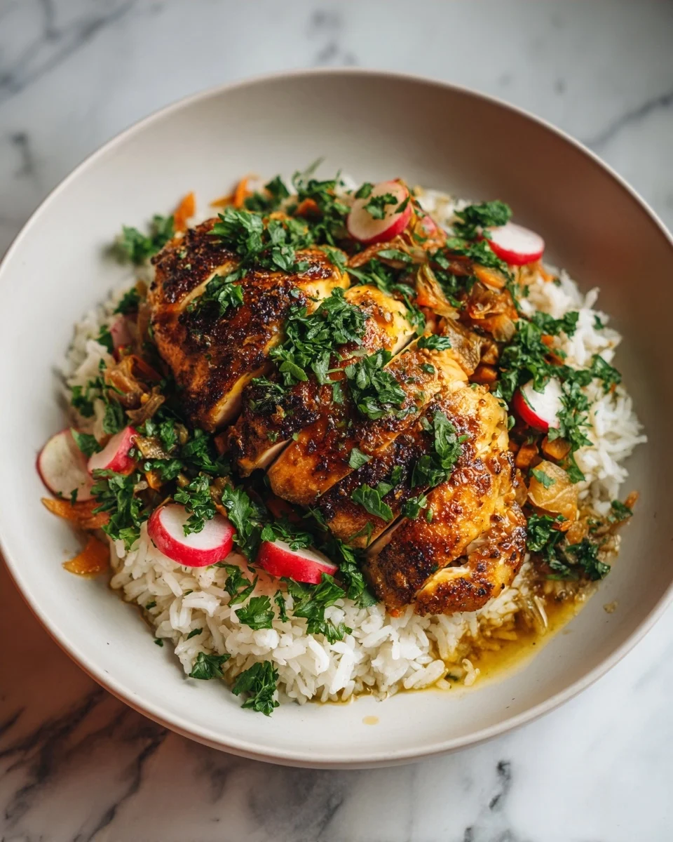 Maple Chicken and Coconut Rice