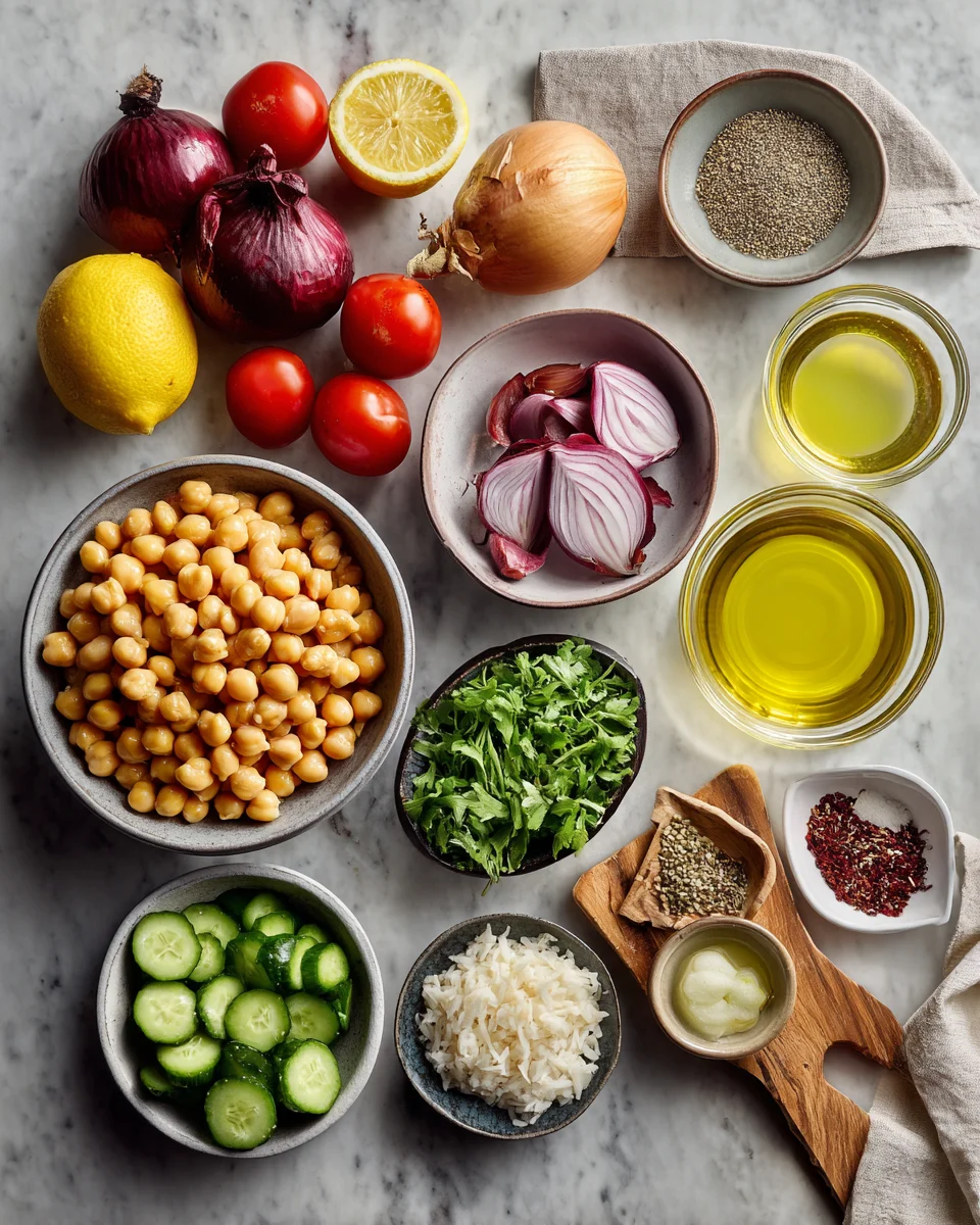 Mediterranean Chickpea Bowl