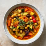 Mediterranean Chickpea Vegetable Soup