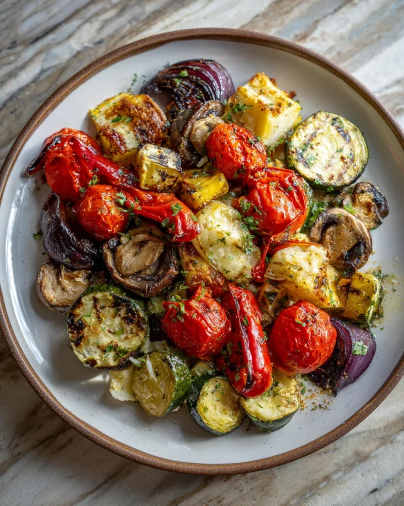 Mediterranean Grilled Vegetable Platter