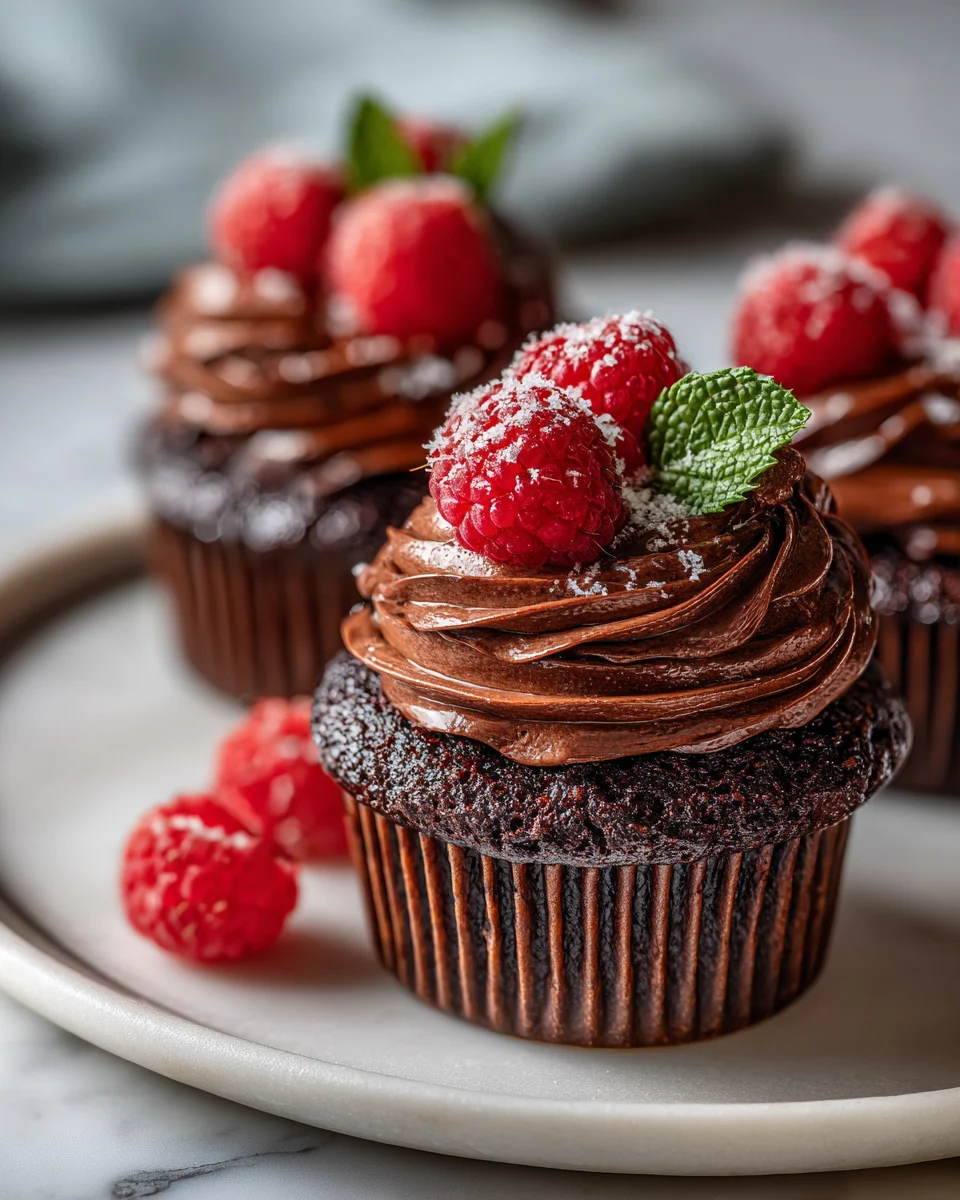 Molten Raspberry Chocolate Cupcakes: A Decadent Delight