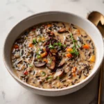 Mushroom Wild Rice Soup