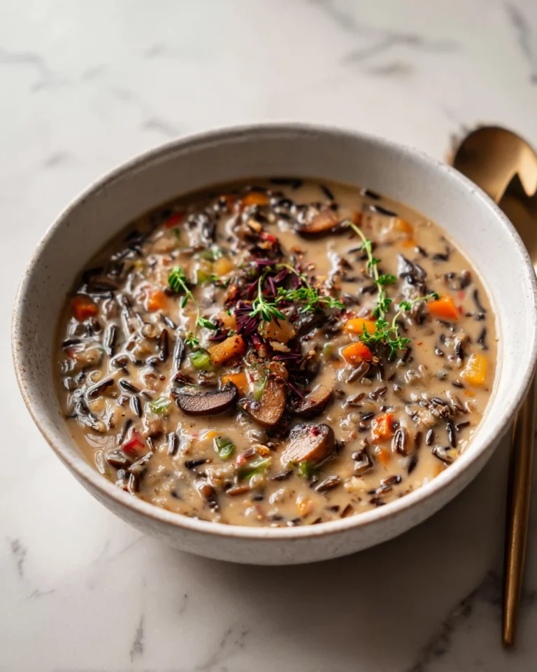 Mushroom Wild Rice Soup