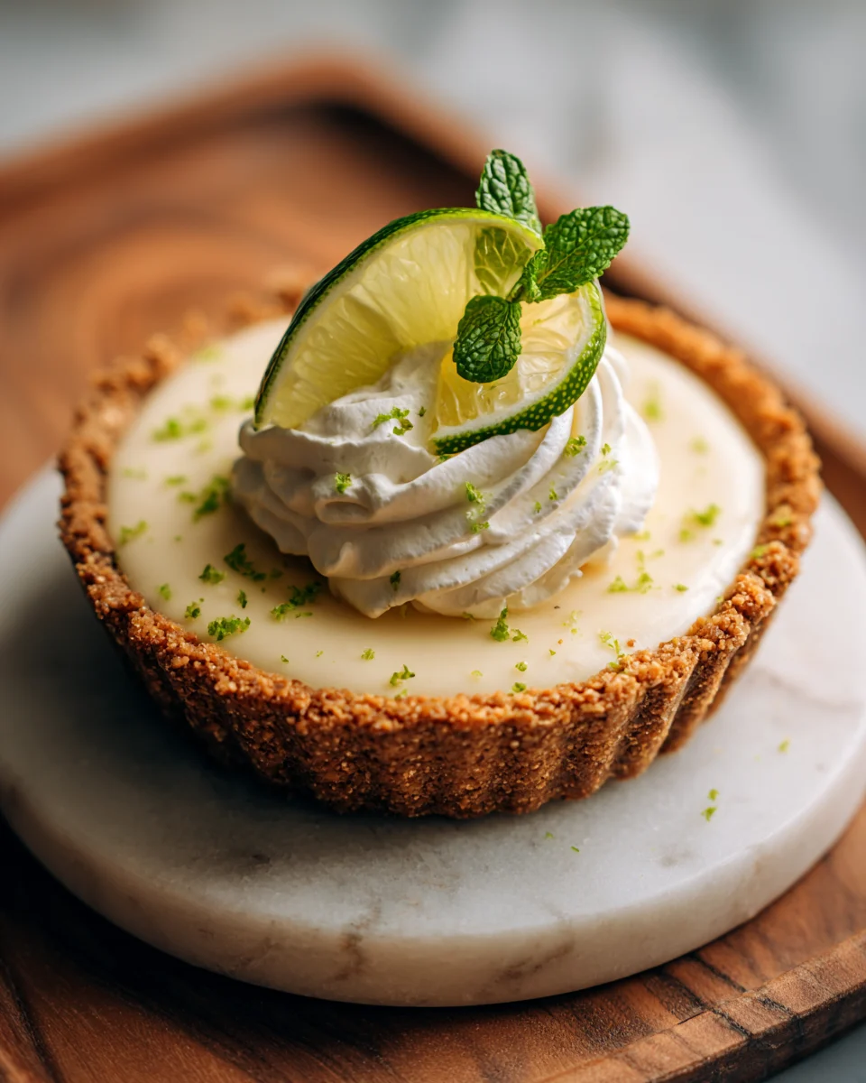 No-Bake Mini Key Lime Pie