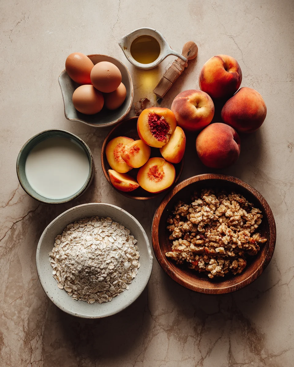 Old Fashioned Peach Crisp