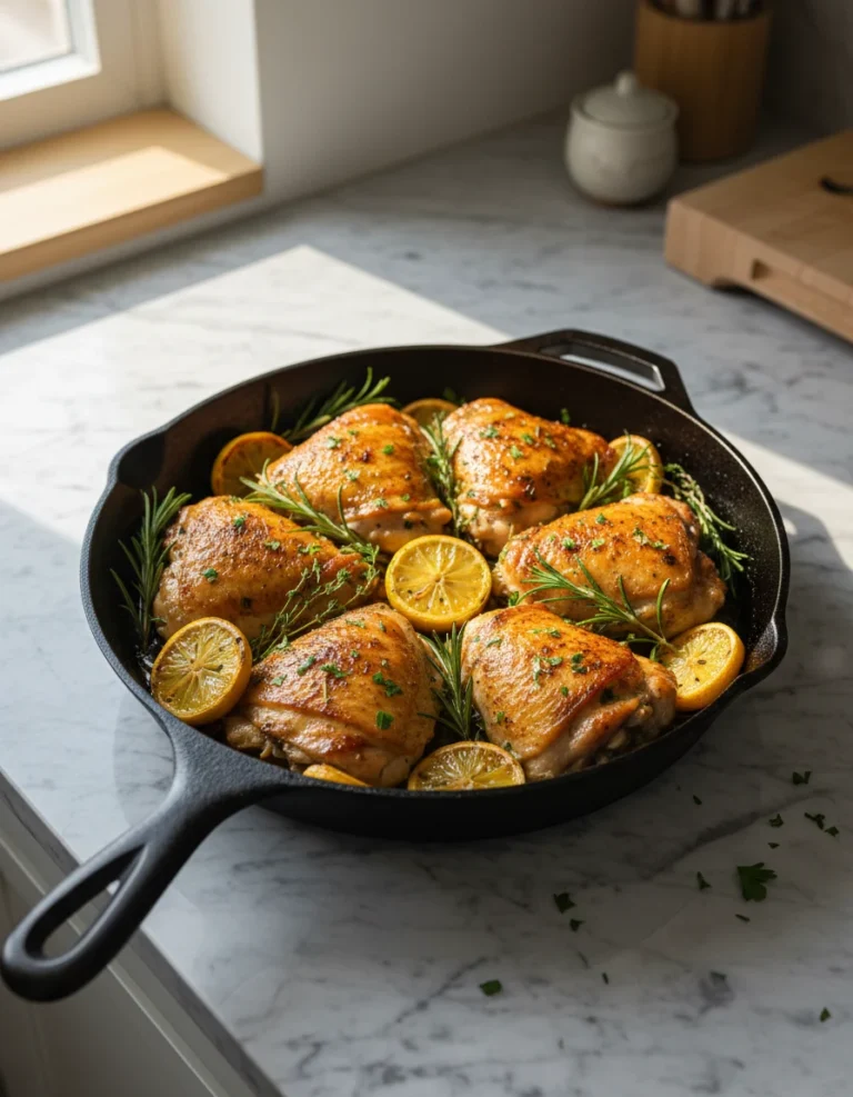 One Pan Lemon Herb Chicken