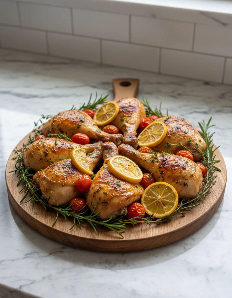 One Pan Lemon Herb Chicken