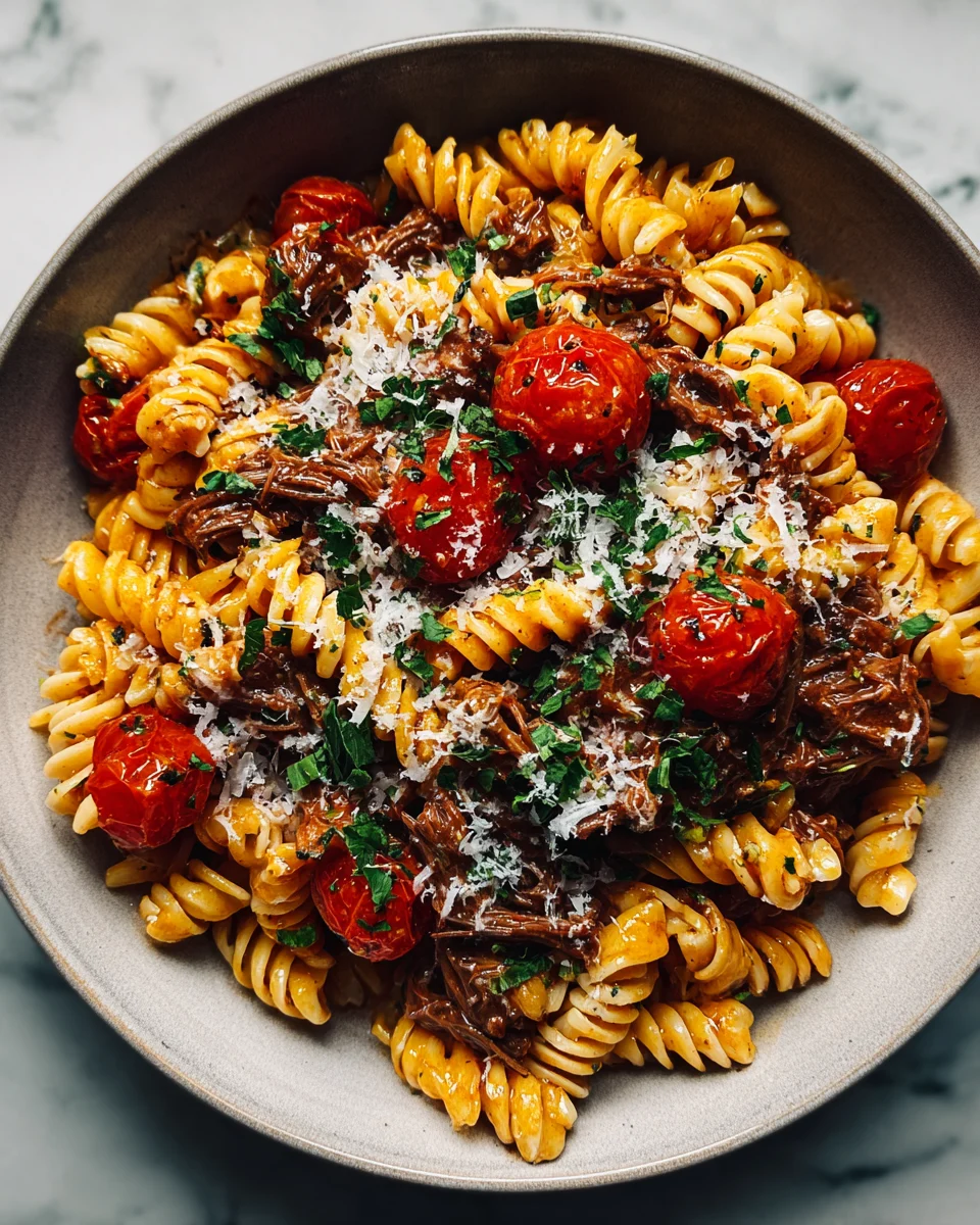 One Pot Beef Pasta