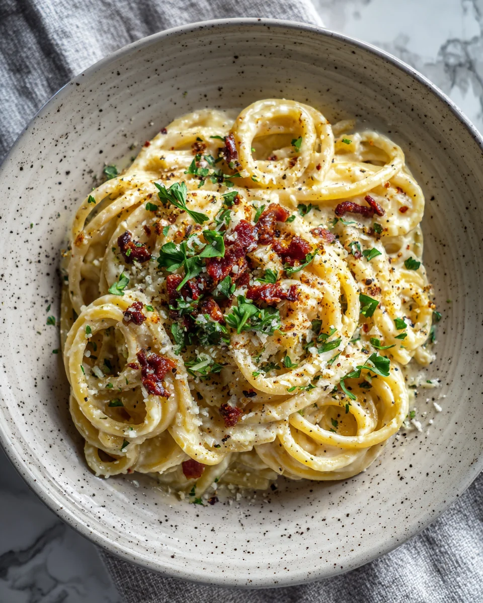 One Pot Creamy Garlic Pasta