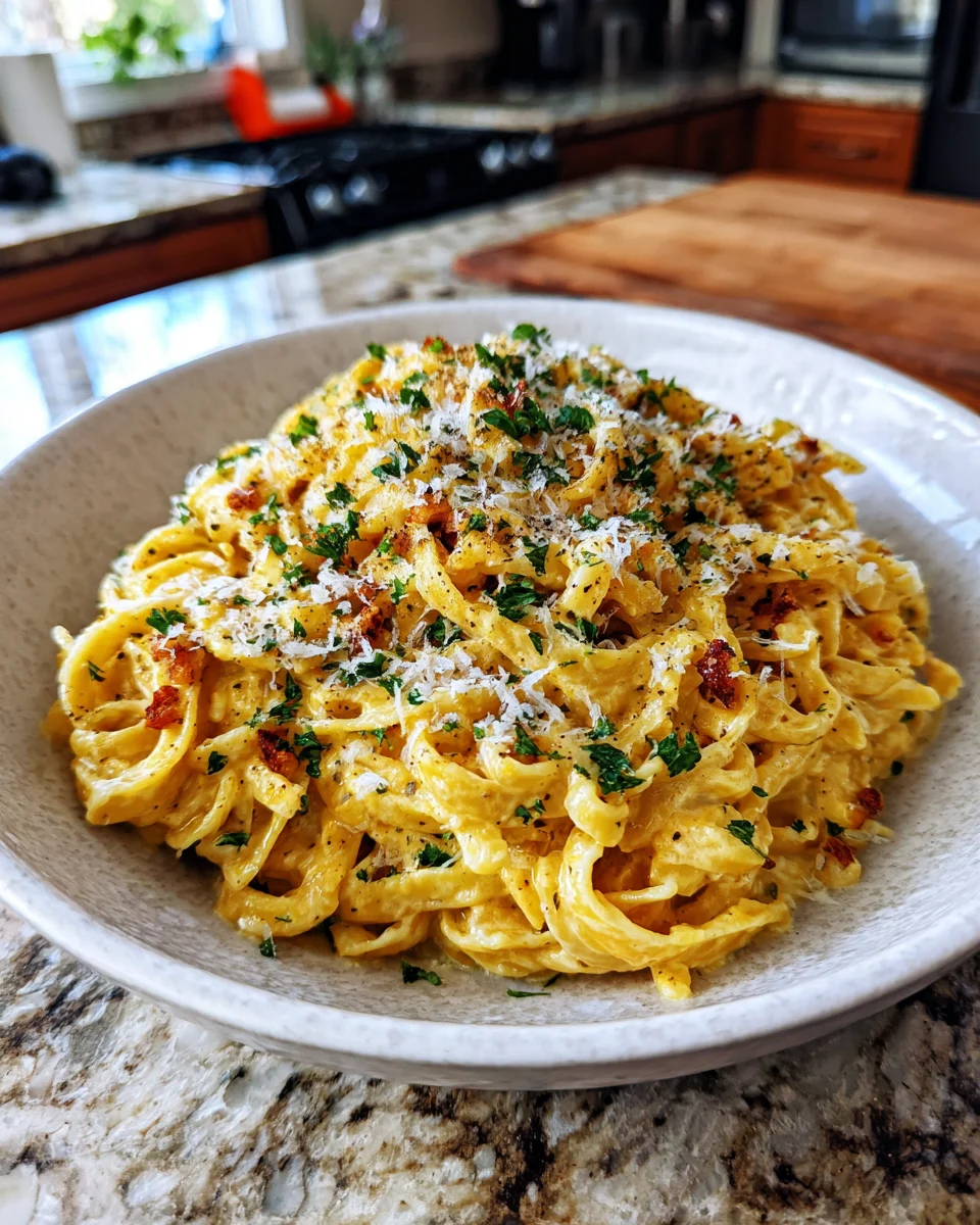 One Pot Creamy Garlic Pasta