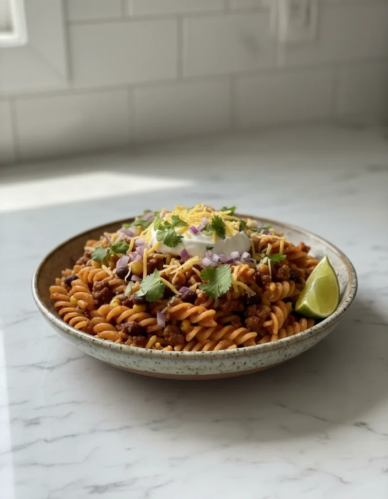 One Pot Taco Pasta