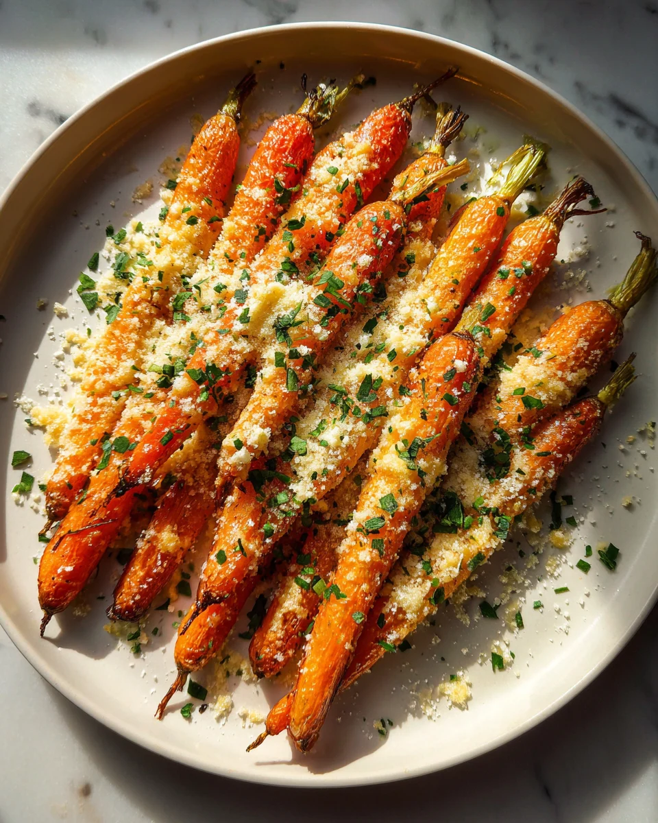 Parmesan Roasted Carrots
