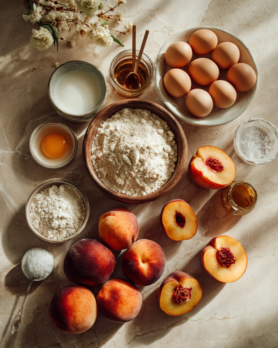 Peach Cobbler Cheesecake Bars