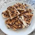 Peanut Butter Chocolate Greek Yogurt Bark