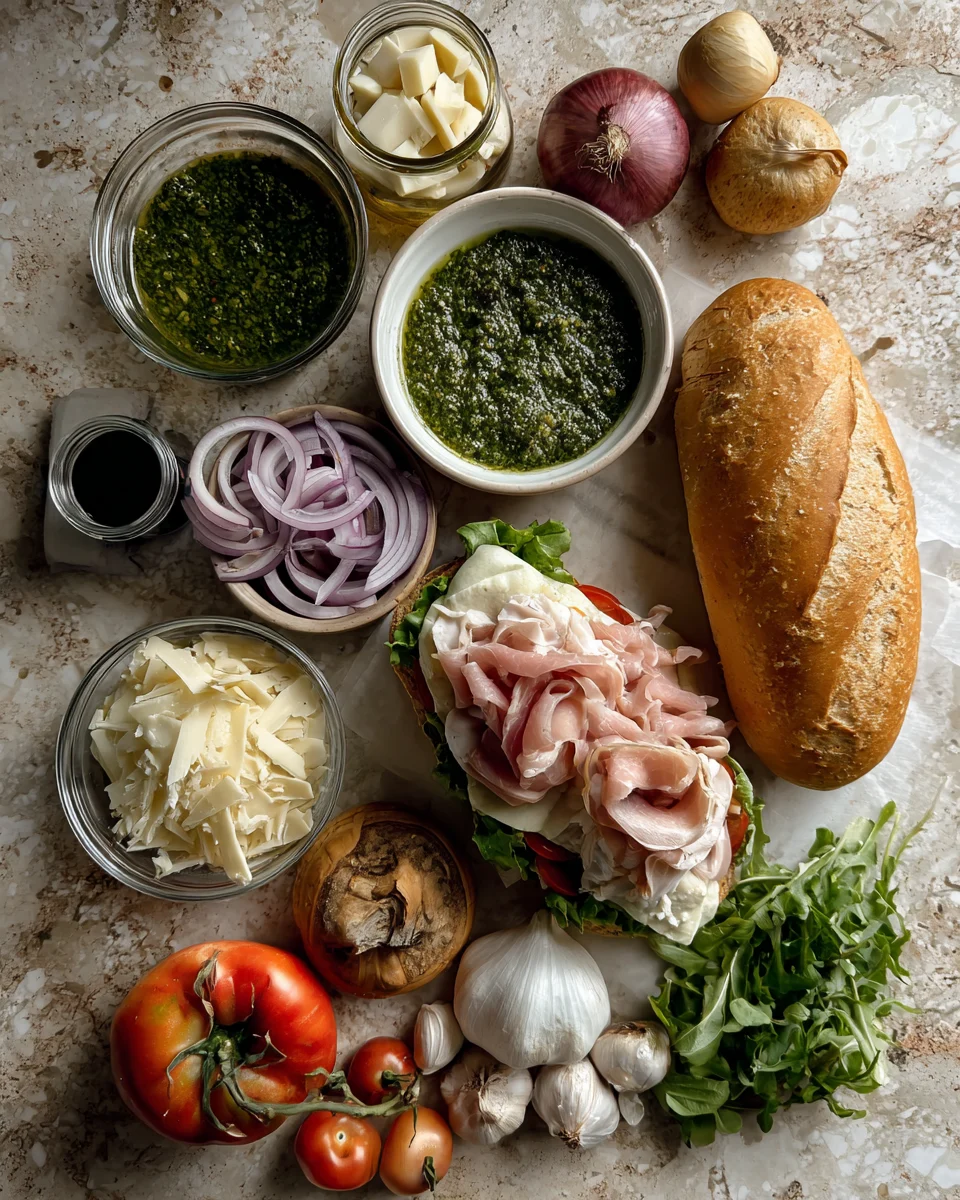 Pesto Chicken Delight Sandwich