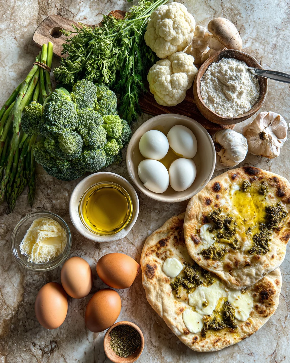 Pesto Flatbread Pizza