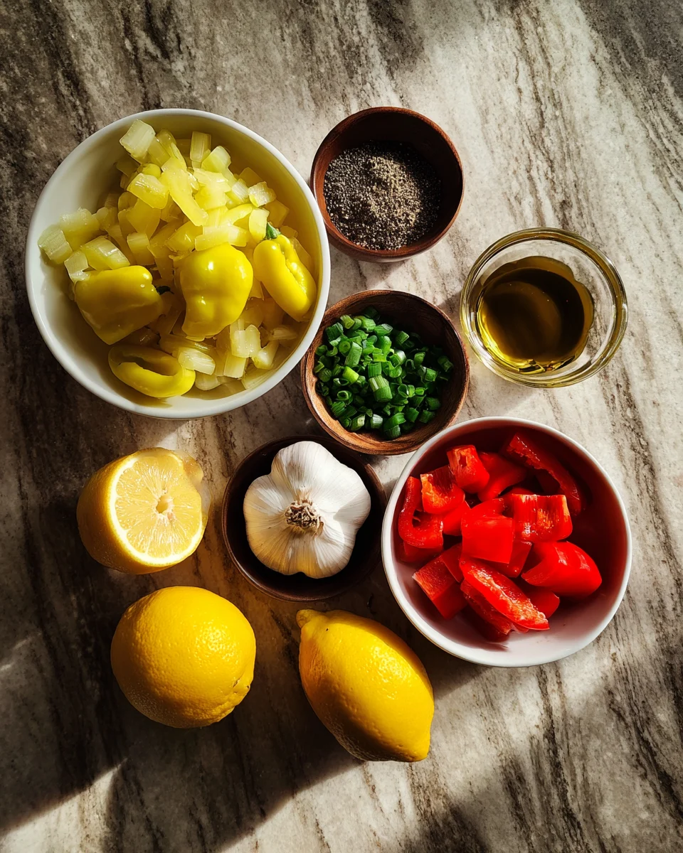 Easy Pickled Banana Peppers
