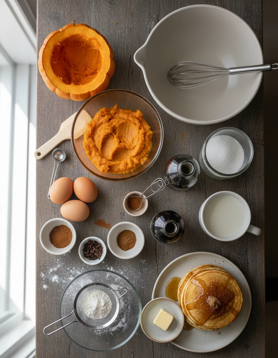 Pumpkin Spice Pancakes