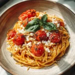 Roasted Tomato and Garlic Ricotta Pasta