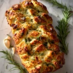 Rosemary Garlic Pull Apart Bread