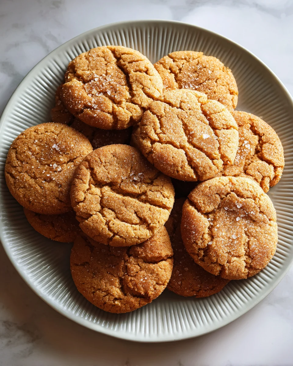 Salted Honey Cinnamon Cookies