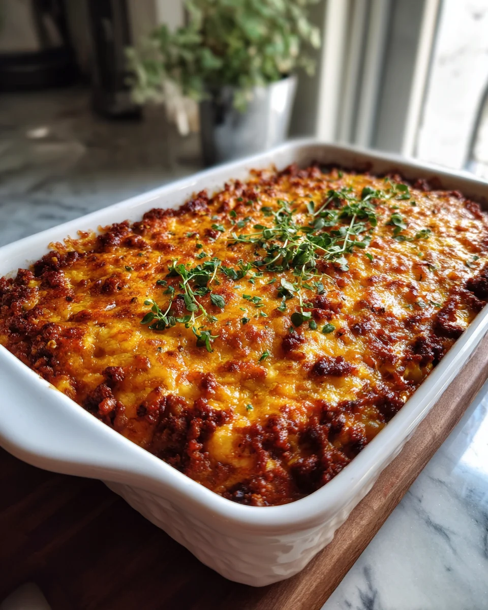 Sloppy Joe Casserole: A Delicious Family Favorite
