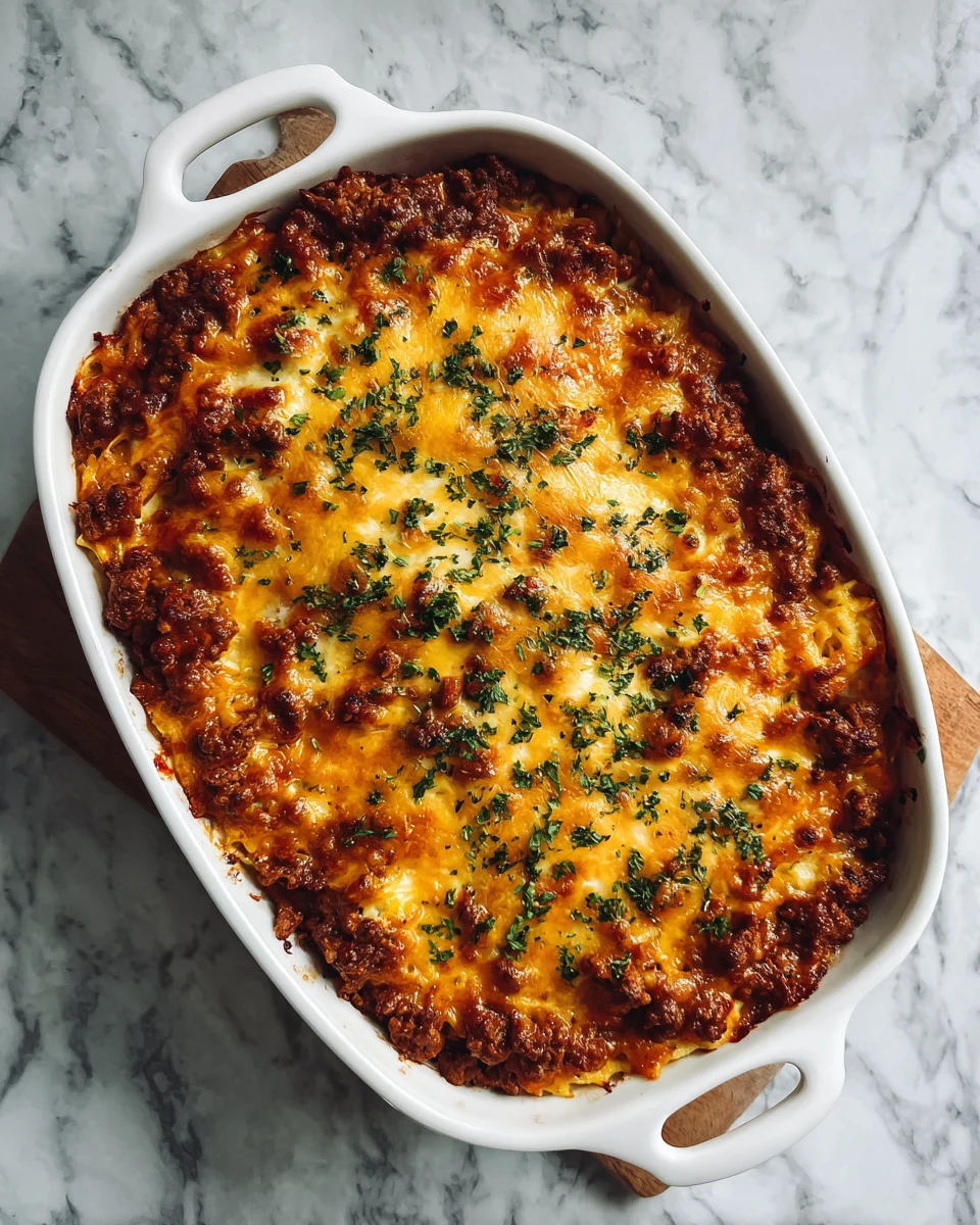Sloppy Joe Casserole: A Delicious Family Favorite