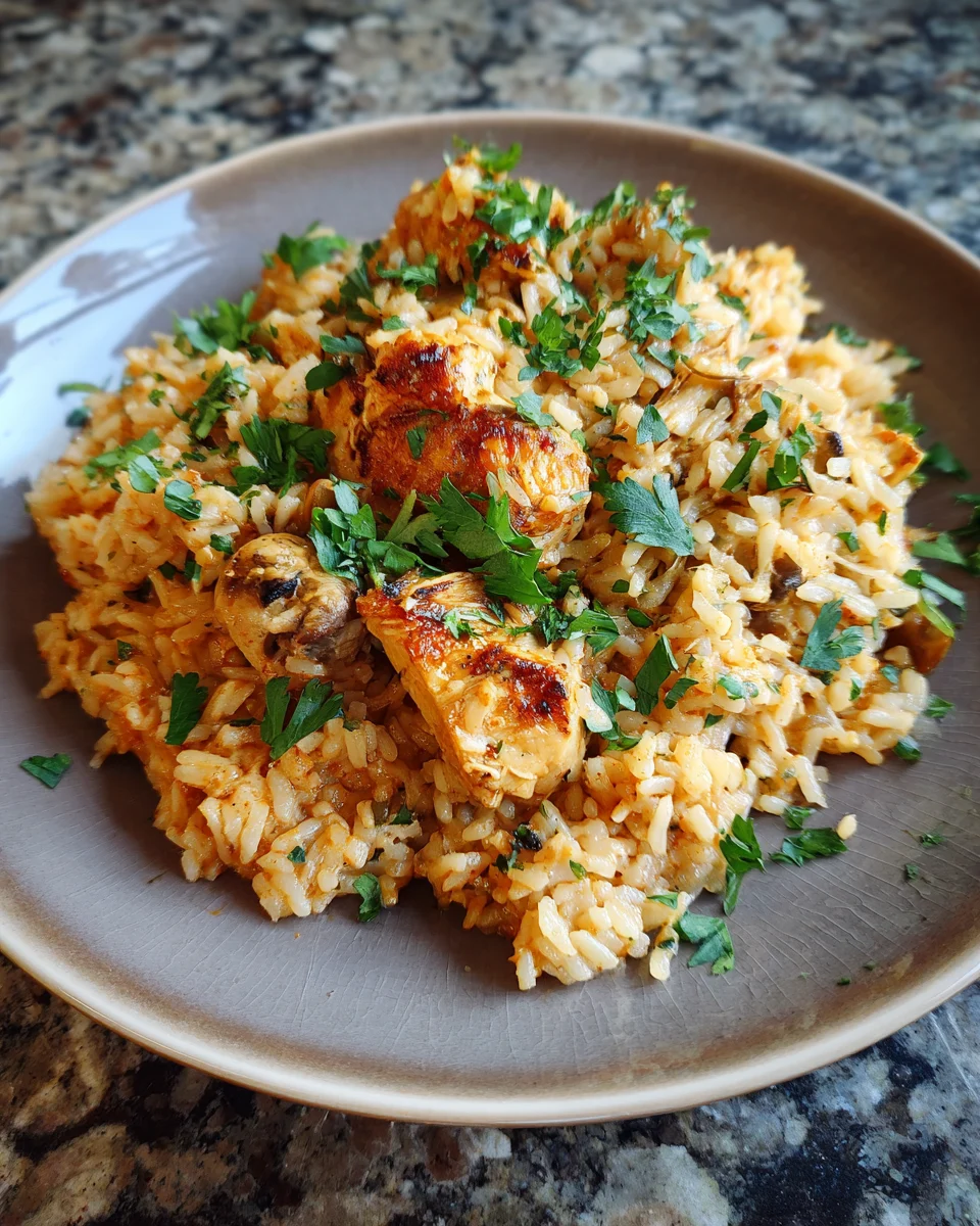 Slow Cooker Chicken and Rice