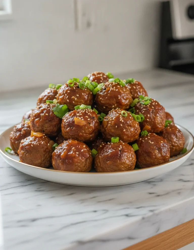 Slow Cooker Honey BBQ Meatballs