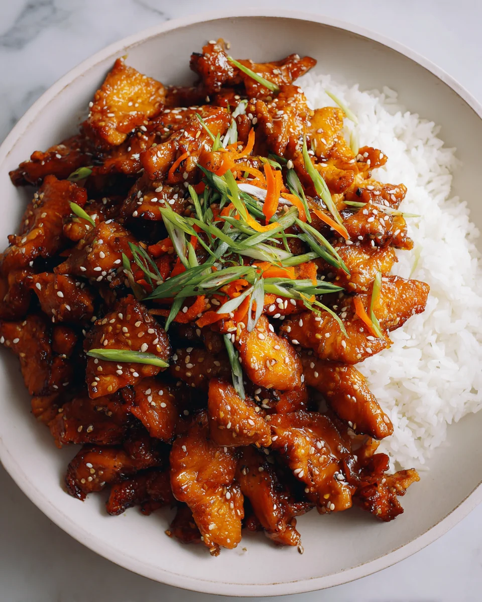 Slow Cooker Honey Garlic Chicken