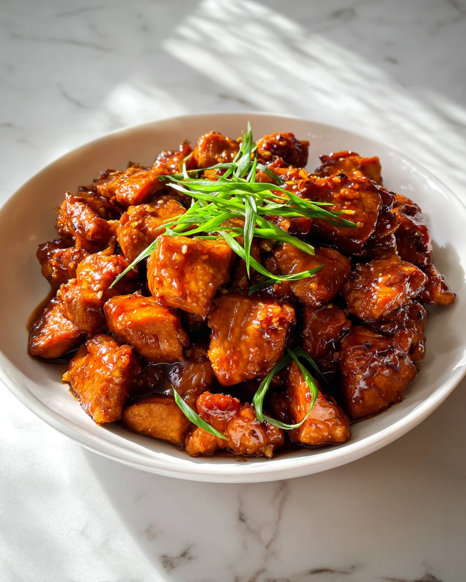 Slow Cooker Honey Garlic Chicken
