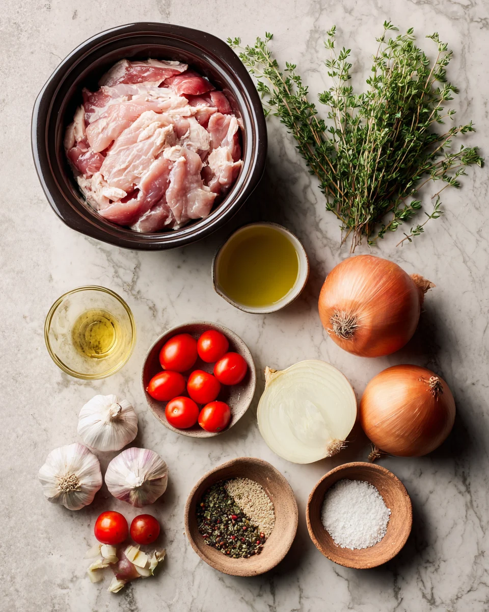 Slow Cooker Pulled Chicken