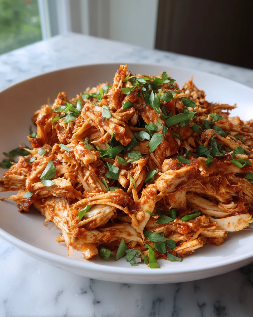 Slow Cooker Pulled Chicken