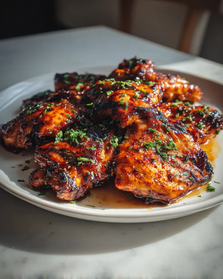 Smoky BBQ Chicken Thighs