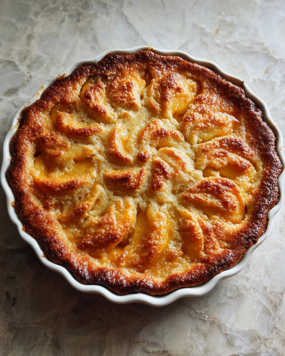 Southern Peach Cobbler Recipe