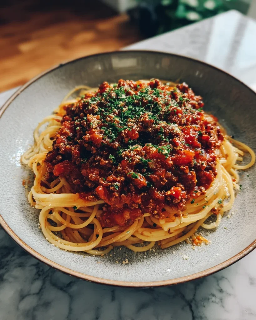 Spaghetti Bolognese