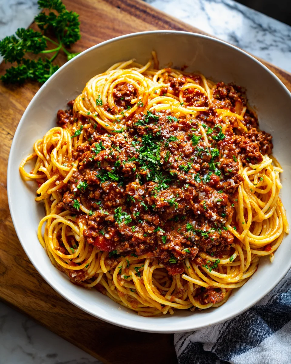Spaghetti Bolognese