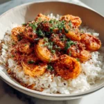 Spicy Mayo Shrimp and Rice Bowls