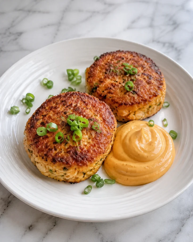 Spicy Salmon Cakes with Sriracha Aioli