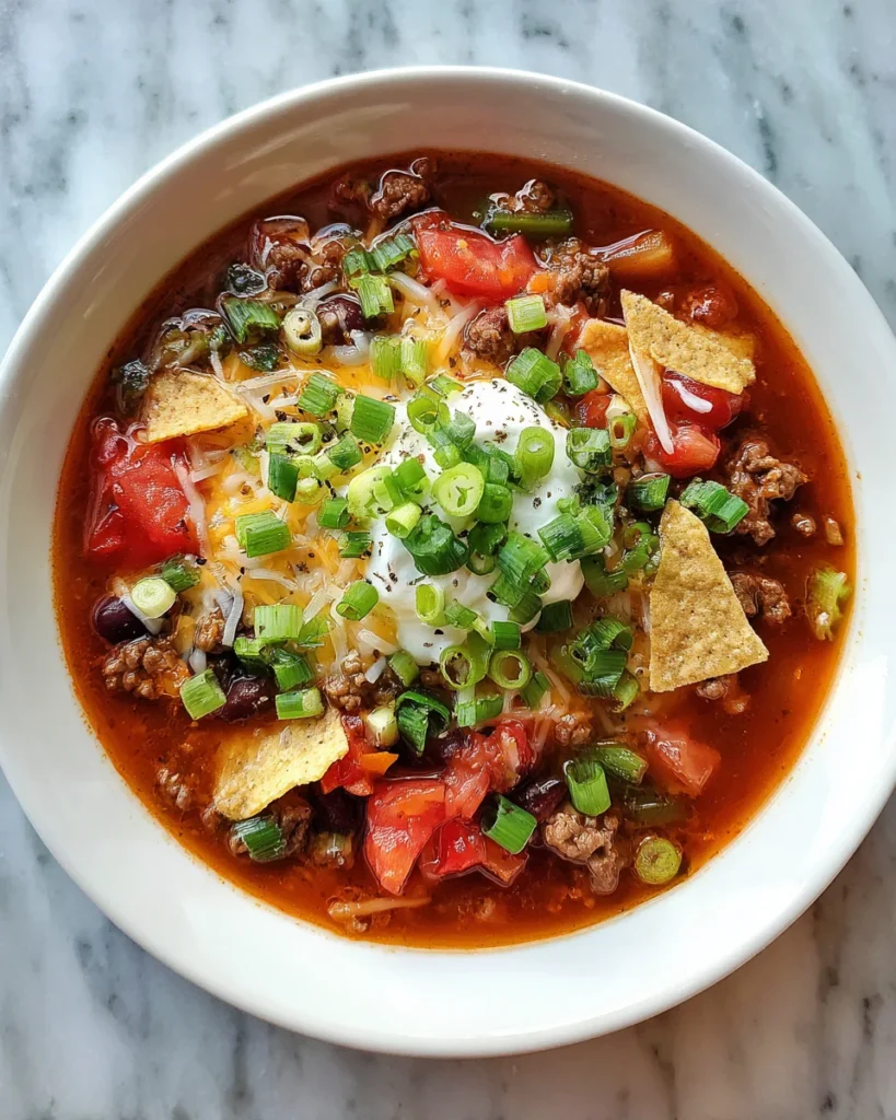 Spicy Taco Ranch Soup