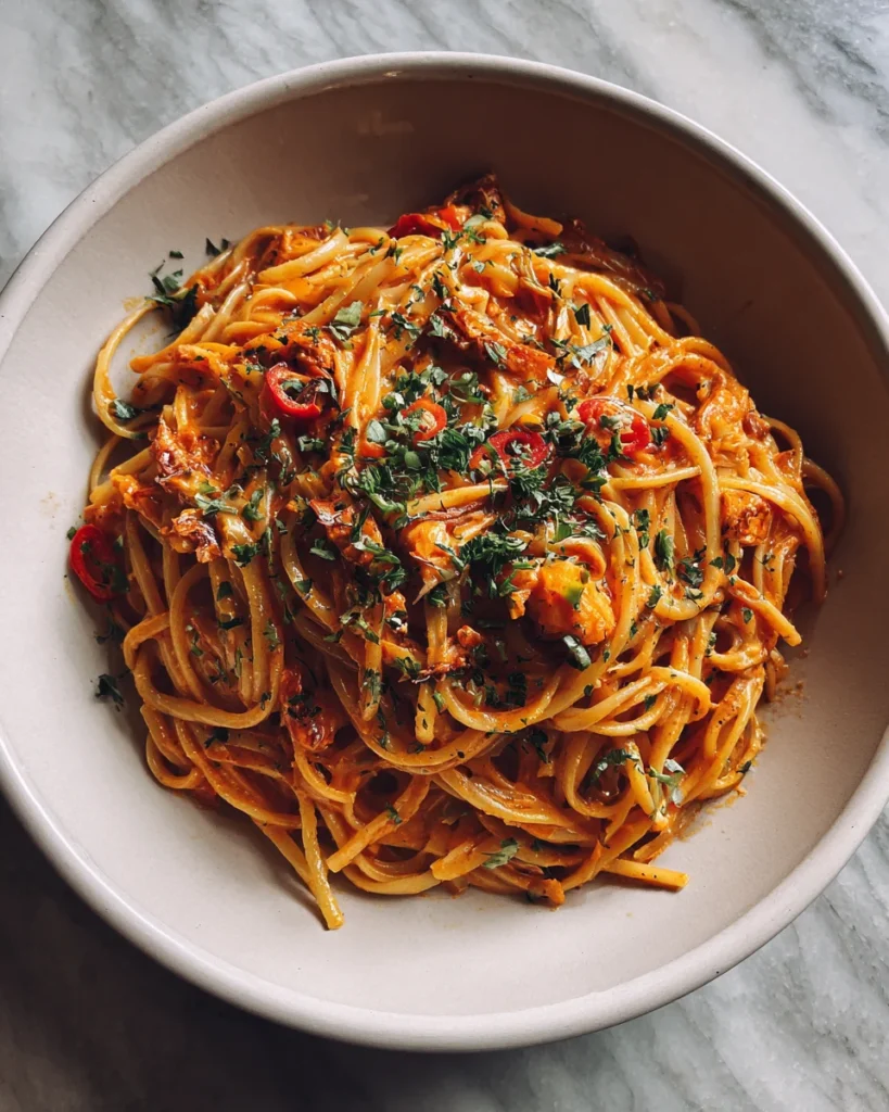 Spicy Vodka Pasta