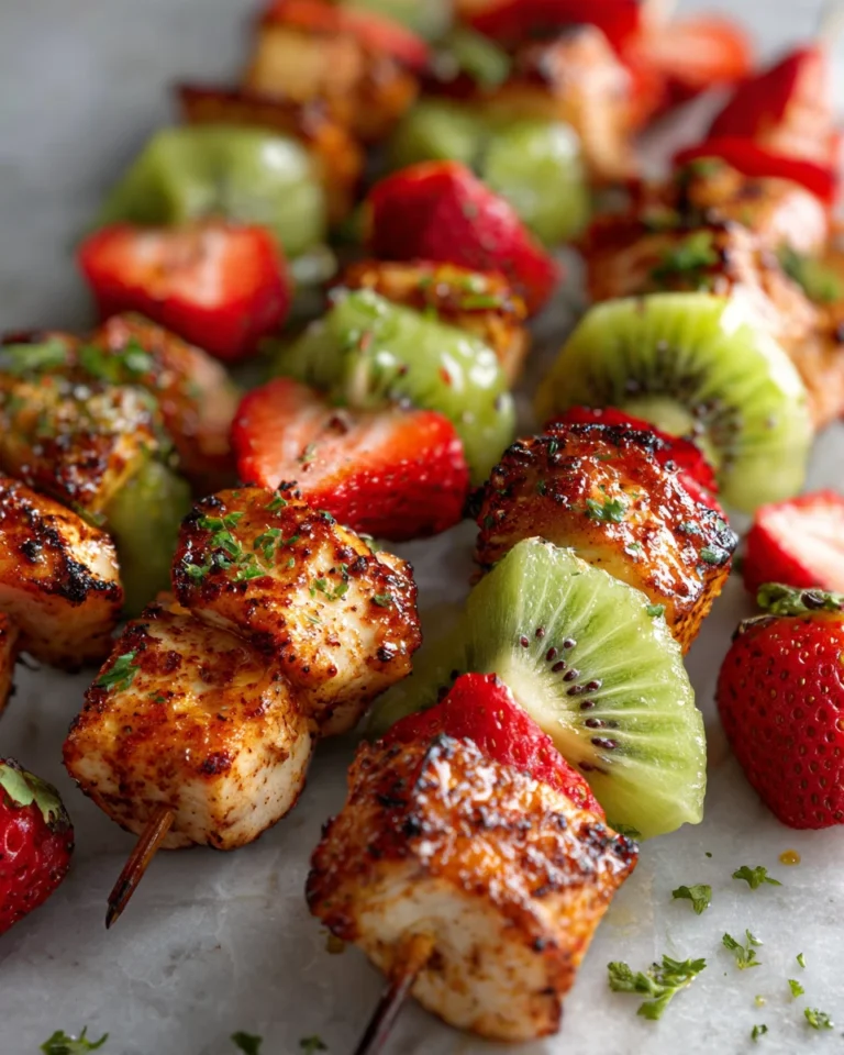 Strawberry Kiwi Kabobs: A Deliciously Sweet Treat for Everyone!