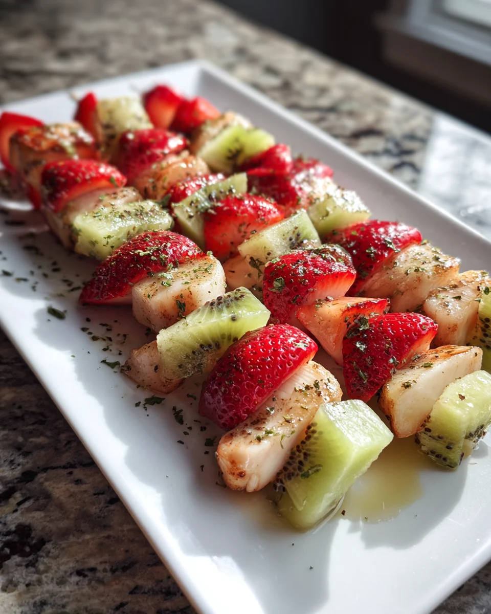 Strawberry Kiwi Kabobs: A Deliciously Sweet Treat for Everyone!