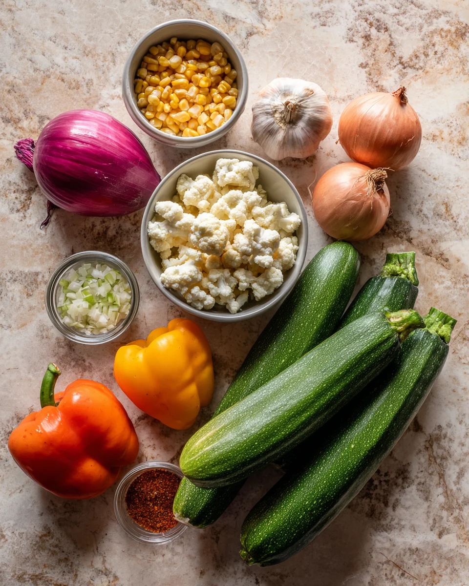 Summer Corn and Zucchini Chowder