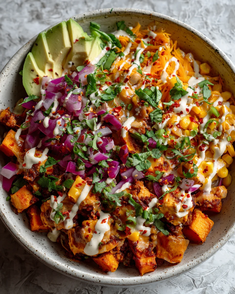 Sweet Potato Taco Bowl